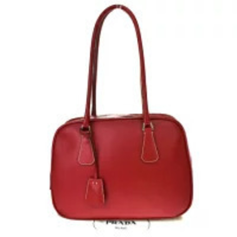 Prada Bowling Bag Doctor Moon bag red leather